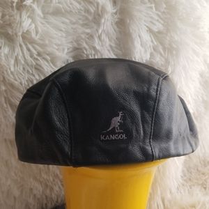 CANGOL LETHER CAP